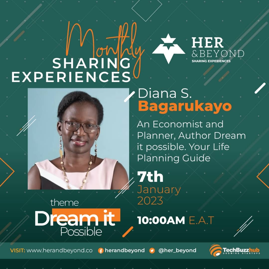 “The glass ceiling will go away when women help other women break through that ceiling.”

Sara Blakely

Join us thus Saturday to draw Inspuration from Mrs @Diana Bagarukayo on the theme #Dreamitpossible. #SharingExperiences #Monthlymeetings #HERandBeyond