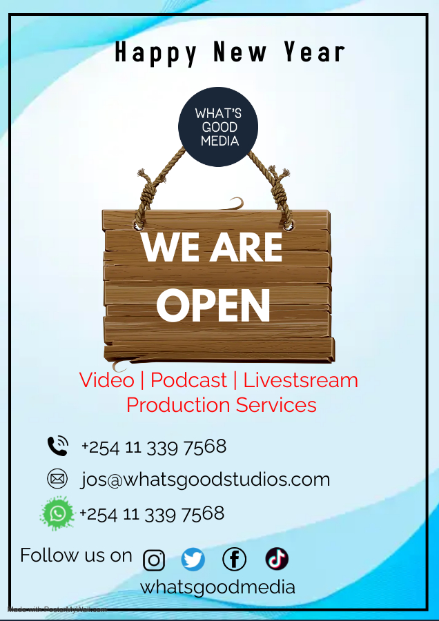 Happy New Year! We're back and ready to go. Don't hesitate to reach out if you need anything. Let's make this year a great one! #newyear #openforbusiness #WeAreWhatsGood