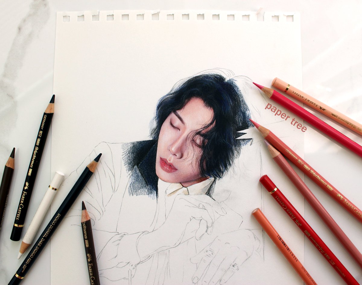 _papertree's tweet photo. 대장그리며 늘 느끼는 점.
머리그리다 지쳐서 진도 못 나감ㅠ

으앙 벌써 담쥬💛쿄토벤

#박효신 #베토벤 #박효신팬아트 #박효신그림 #대장 #팬아트 #Parkhyoshin #소울트리 https://t.co/kjGztSRB0Y