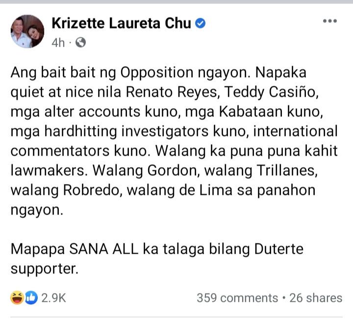 Kasi walang PONDO. At walang magpopondo dahil wala silang laban sa government ngayon. 

#UNITEAM