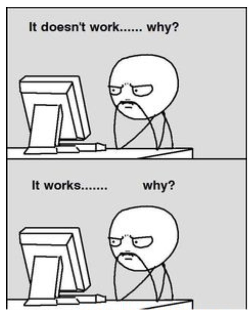 DataChaz's tweet photo. My coding life in a meme https://t.co/0S7rD97COC
