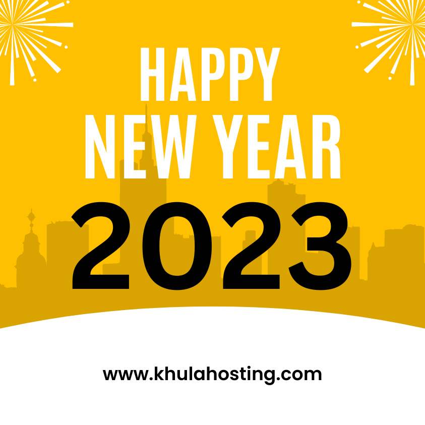 khulahosting's tweet photo. Wishing you all a prosperous new year filled with more possibilities, good health, happiness &amp; more blessings. #websitehosting #khulahosting #domainregistration #businessemails https://t.co/nSBEq5tRVm