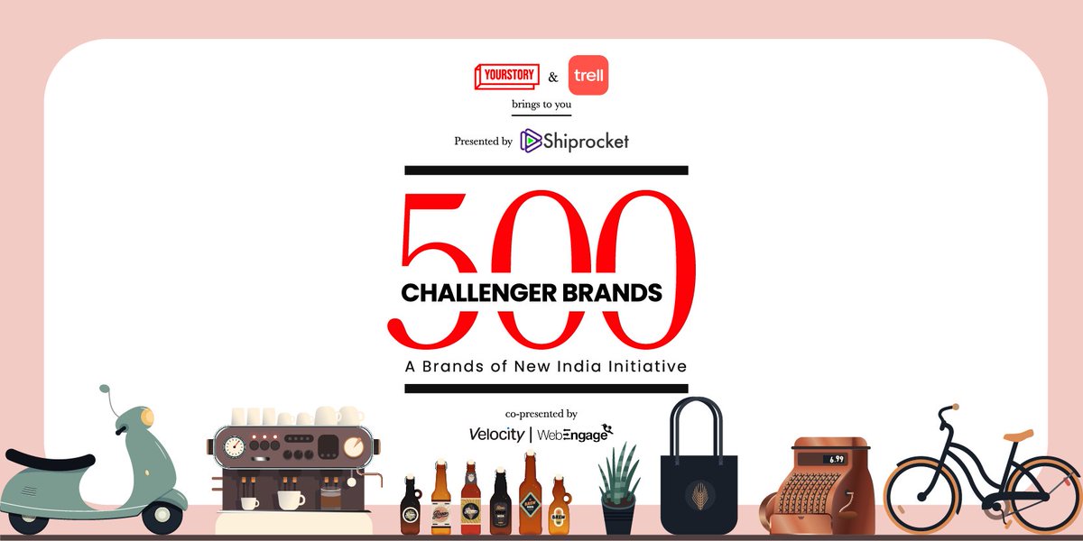 Falling under the ‘500 Challenger Brands’ initiative, YourStory’s Brands of New India has unveiled its final set of 100 D2C brands, thereby completing its list of 500 D2C brands that have what it takes to propel the D2C landscape of India.

brandsofindia.yourstory.com/challenger-500…