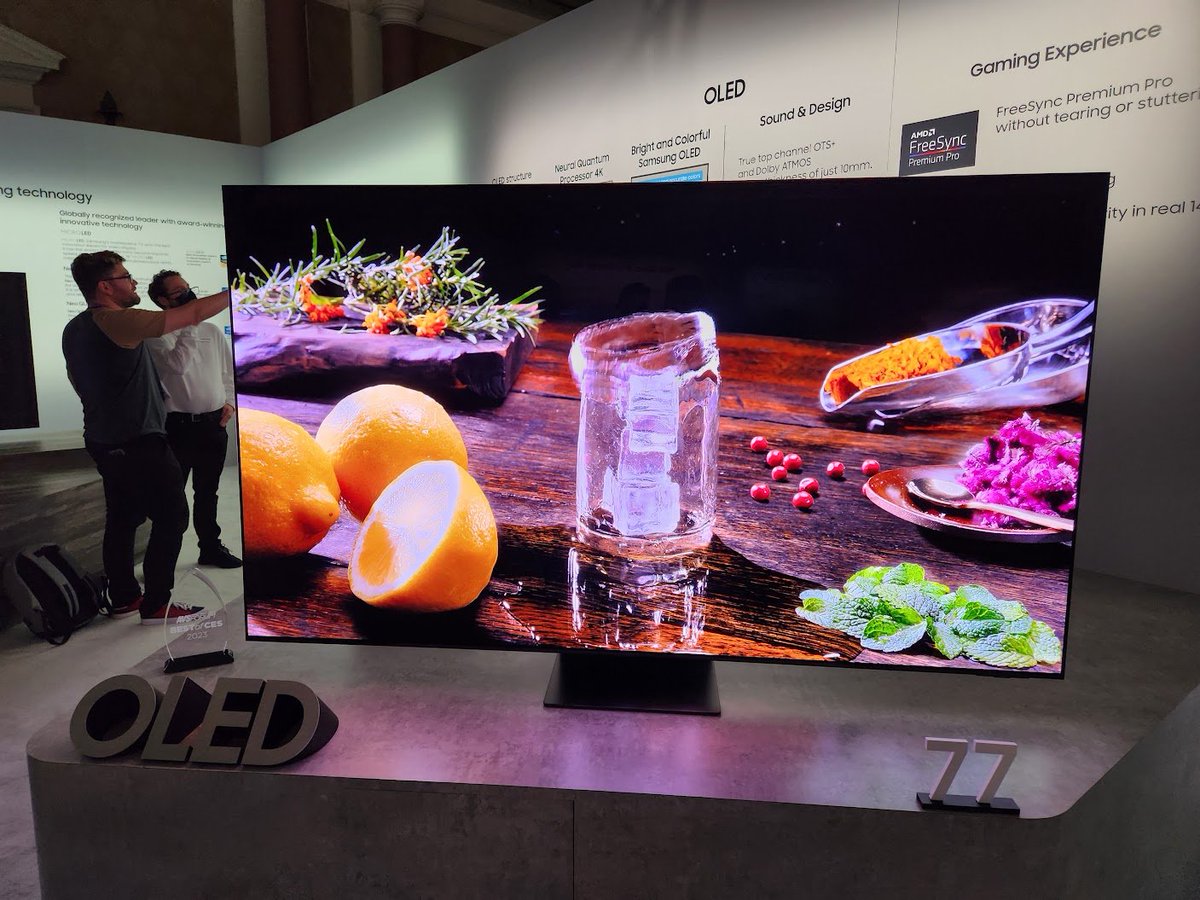 Avi Greengart on Twitter ".samsung's OLED TV panels don't appear to