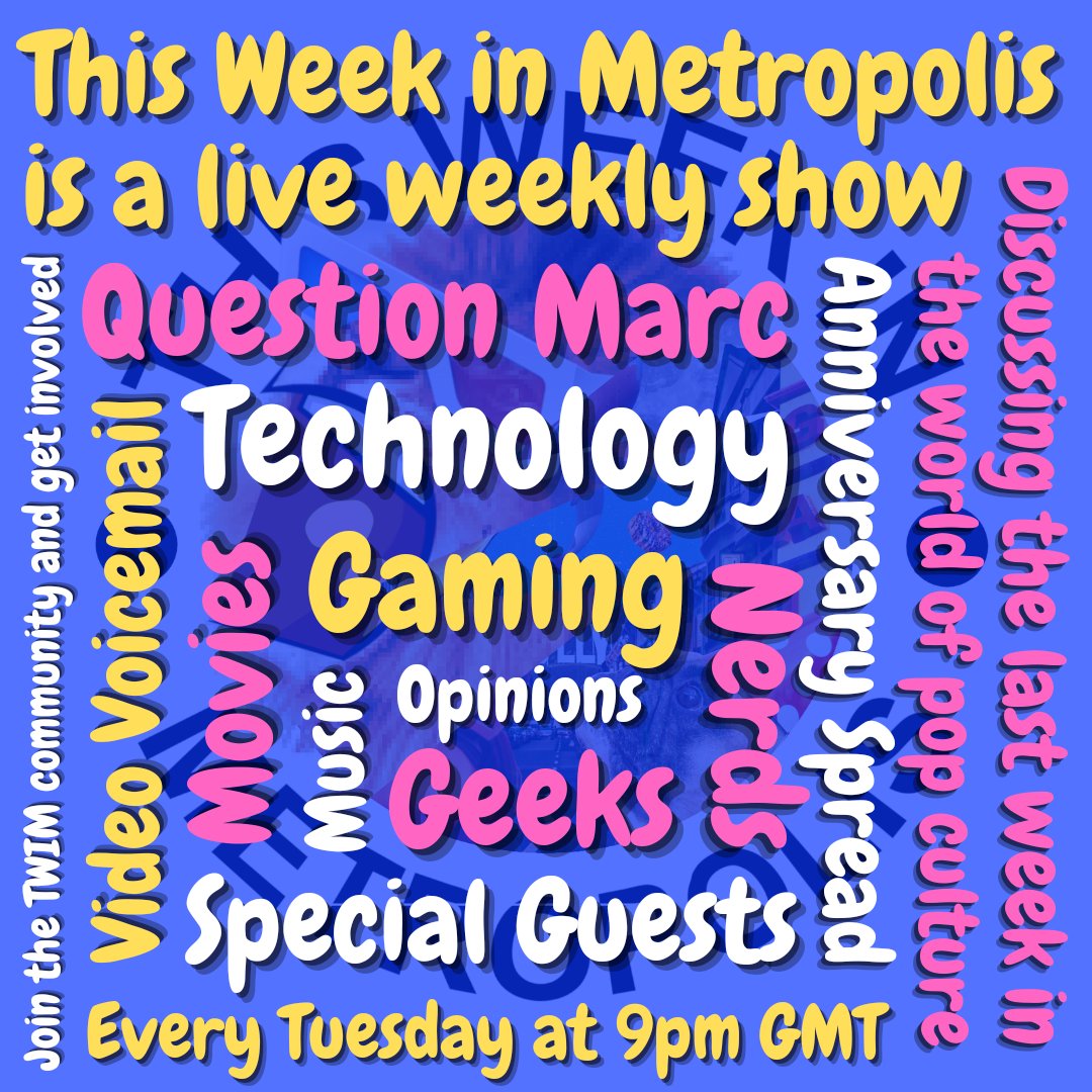 twimetropolis's tweet image. In a nutshell...

#TWIM #liveshow #geekculture #nerdstuff #popularculture