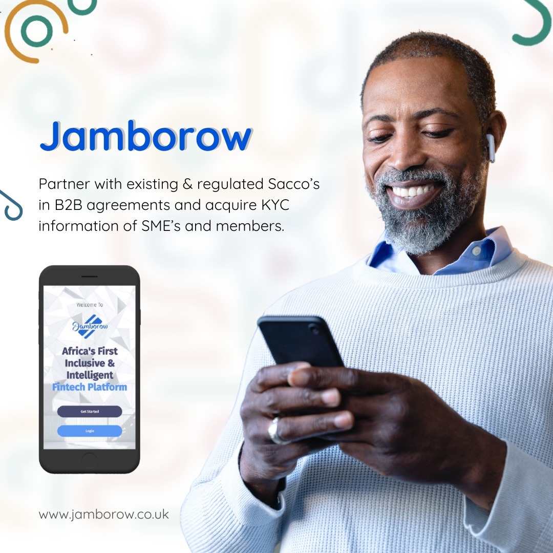 jamborowfintech's tweet image. About Jamborow? We are a B2B data-driven enterprise that offers unmatched financial services to the informal sector.

To learn more about Jamborow, visit jamborow.co.uk

#Jamborow #JamborowLTD #SocialImpact #FinancialInclusion #Fintech #B2B