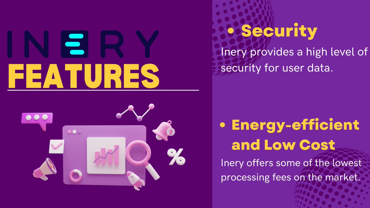 charlesace_'s tweet image. Don’t you want to be part of a project that has a well detailed aim and features that helps to improve user’s satisfaction in the web3? @IneryBlockchain has these features and more 
Get to know the objectives of #ineryblockchain today!! 
#ineryDBMS #web3