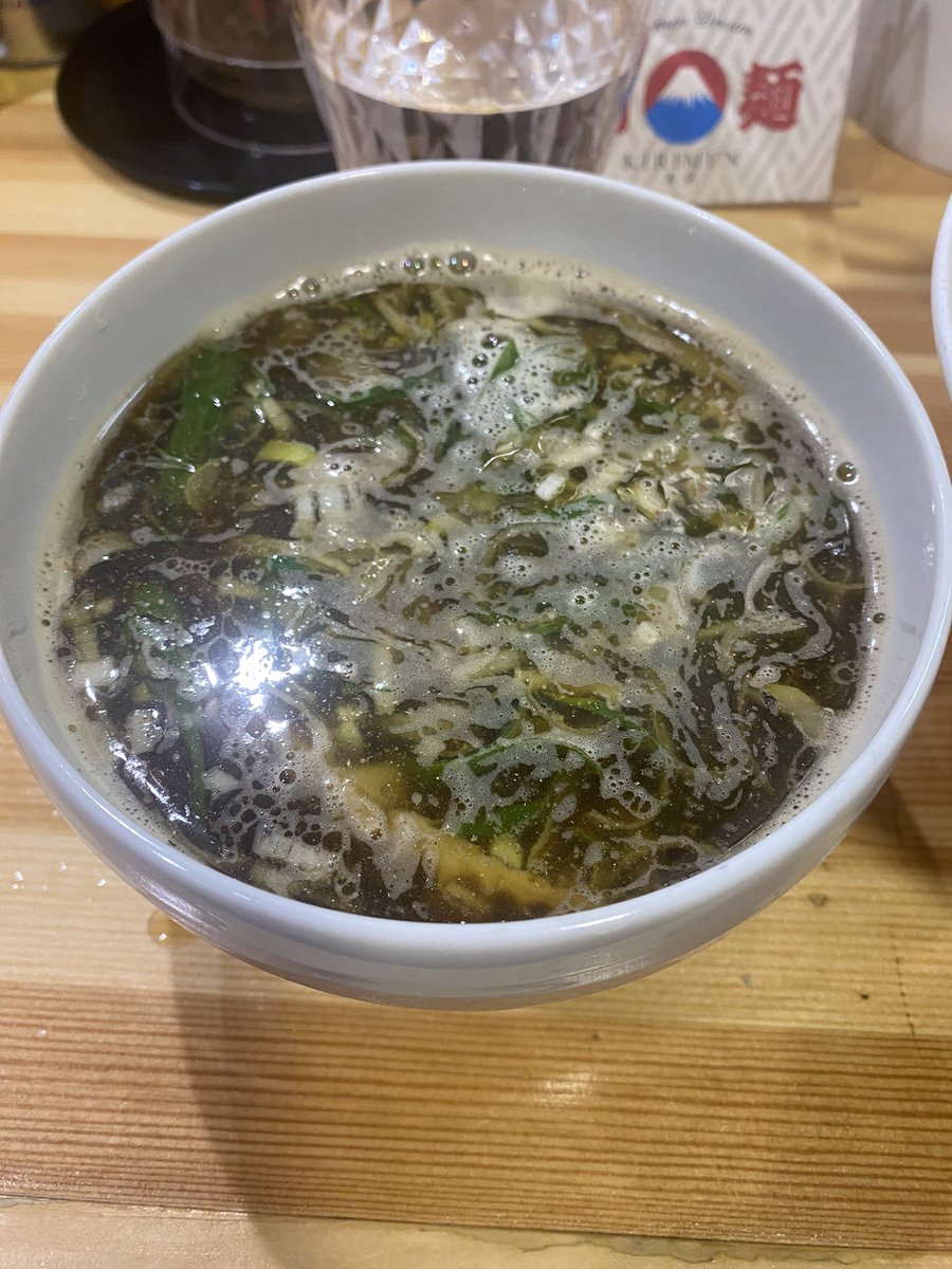 26Minerva's tweet photo. 桐麺初めに行きました。
美味しさ100点！
#kirimen1 
#チン桐
#大将天才 https://t.co/OZWLBwYA3m