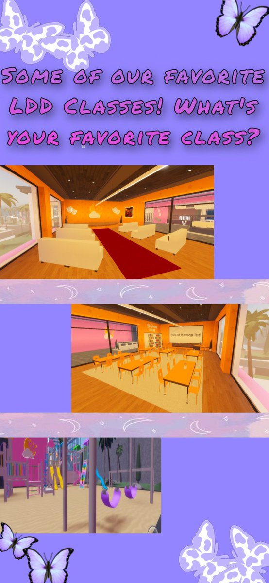 Hi LDD!! We hope all of you are doing well. Since some of us are going back to school after break, we have decided to give you a fun inquiry! What is your favourite LDD class? Comment under this tweet!

- Citrus!