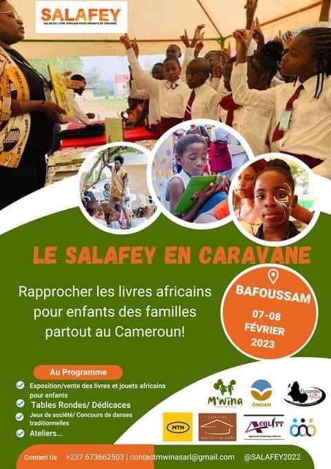 ActuEvent2Fifi's tweet photo. #Caravane📌

☀️ Pour enfants 

🗂 Au programme:
- Exposition/ vente des livres et jouets africains 
- Tables rondes/ Dédicaces 
- Etc...

🗓️ 07 - 08 Février 
⌚ 11h - 18h 
💰 Entrée gratuite 

🔺 Bafoussam 
☎️ 673662503

#Salafey #Expositions #TablesRondes #ActuEvent2Fifi https://t.co/0BBKg4C748