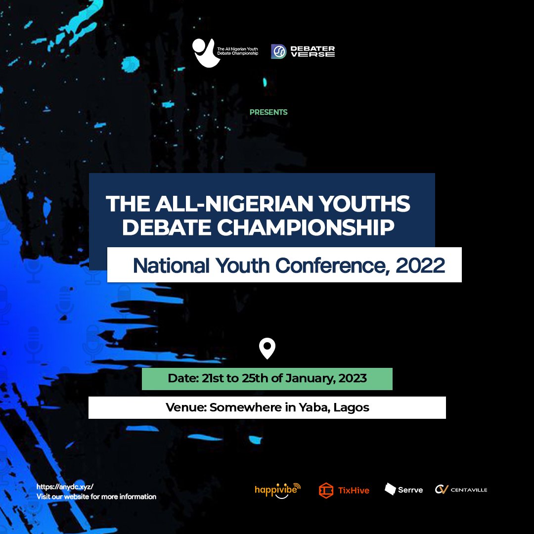 anydcxyz's tweet photo. The "IT" is here..... You snooze, you lose.
#ANYDC #Nigerianyouth https://t.co/BMramInPyo