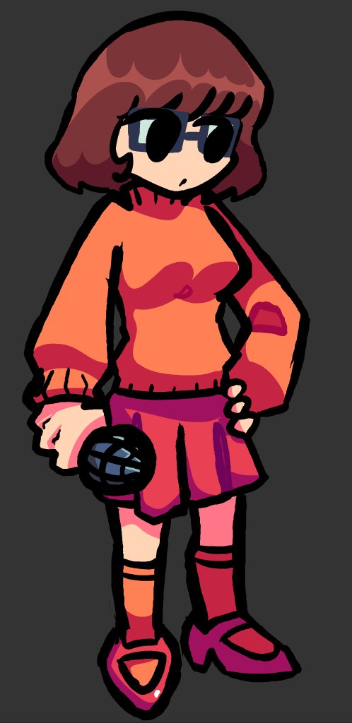 Parakoh_'s tweet image. thought I should probably remake the vs velma mod in the future