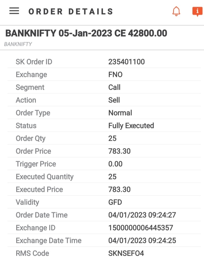 BTCETHLIVE's tweet photo. #banknifty 42800 CE sold @783 Booked 200 points Profit 📈 👏 👍 #nse #nifty #nifty50 #NIFTY 
#investing
#investments
#trading
#OptionsFlow
#investing
@bittu_grd 
@CaGhanshamJoshi 
@LearningEleven 
@niki_poojary 
@Tradewith_Vivek 
@wealth_verse 
@ProTrader_Mike https://t.co/57MbB2pRMp