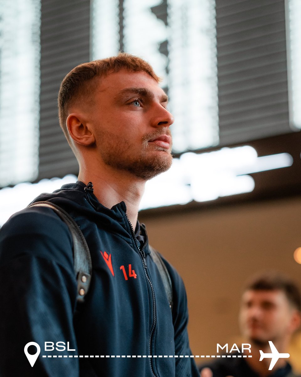 FCBasel1893's tweet photo. 🇨🇭—✈️—> 🇪🇸

Wir verabschieden uns ins Trainingslager nach Marbella. Man sieht sich am Samstag beim Testspiel @scfreiburg 👋🤝

#FCBasel1893 #MirSinBasel #rotblaulive https://t.co/llEt0nAAX8