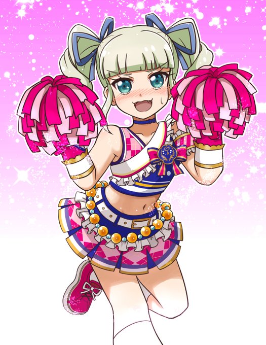 「bow cheerleader」 illustration images(Latest)