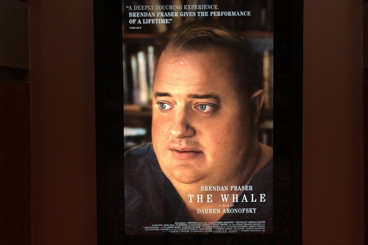 dragonmovieguy's tweet photo. Going to my #FIRST #movie #showing of 2023 tonight!!!
I'm eager to see #BrendanFraser 's starring role in #TheWhale! He's already been nominated for #BestActor at the #GoldenGlobes and a probable #AcademyAward #Oscar #OscarNominee!
#InstantMovieReview on #DragonMovieGuy after! https://t.co/rTL7MDHiox