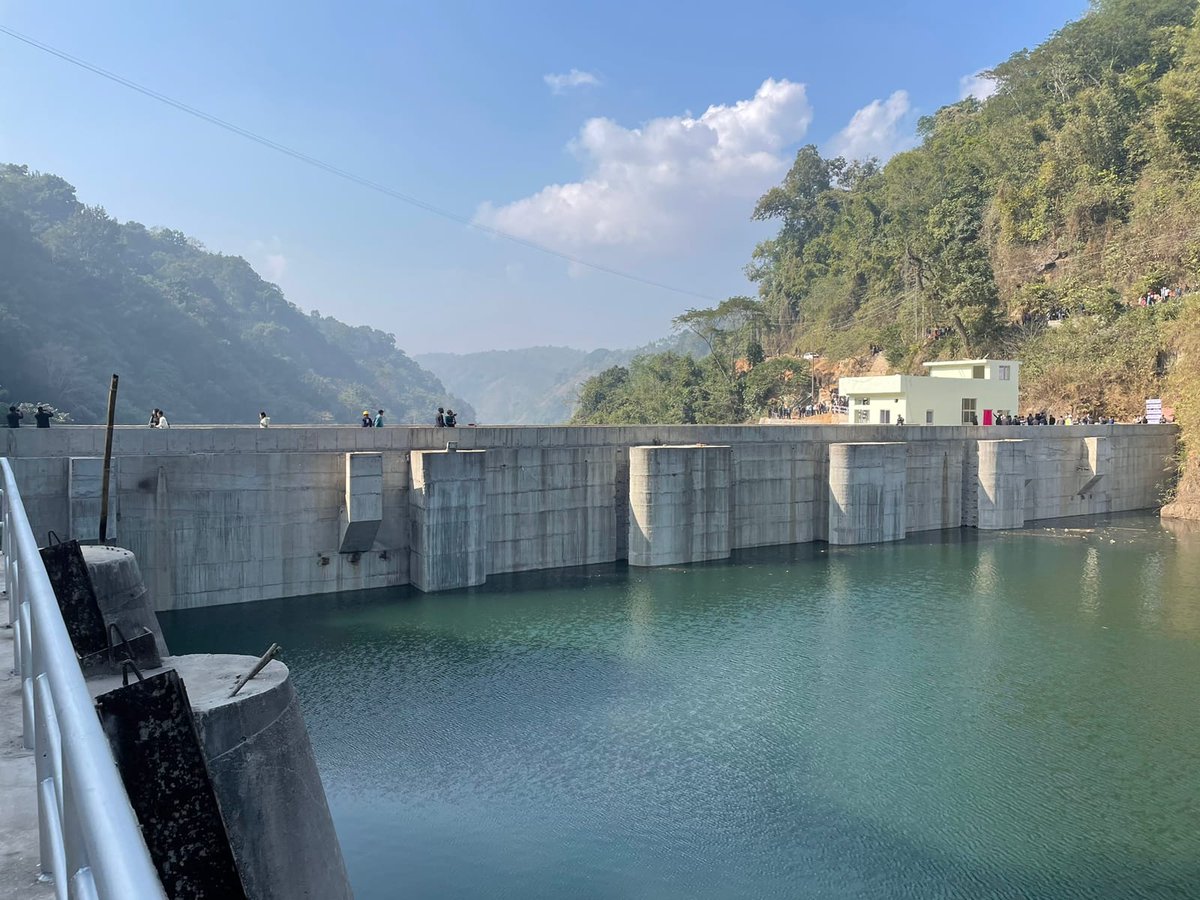 Our HCM @SangmaConrad today inaugurated the Unit - III of the 3×7.5 MW Hydro Electric project at West Garo Hills District.

#NPP #MeghalayaWithConrad #PeoplesCM #PeoplesChoice #ChiefMinister #ConradSangma  #development #hydroelectricpowerplant #WestGaroHills #tourism #attraction