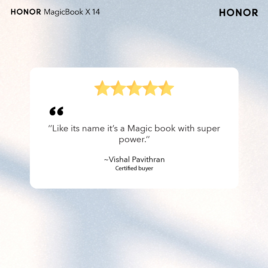 ExploreHONOR's tweet image. The HONOR MagicBook is capturing the hearts of many users.

 #HONORMagicBook #MagicAtFirstSight