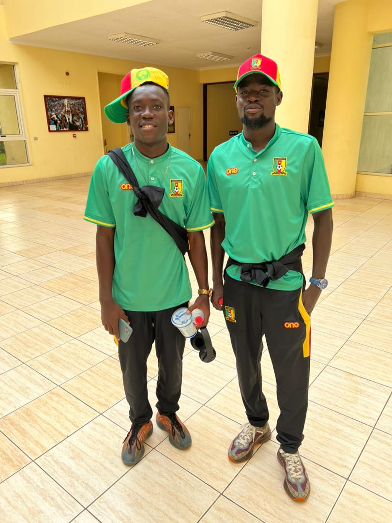 #CHAN2023 
<a href="/LIndomptables/">Les Lions Indomptables Officiel</a> A'🦁🇨🇲
✨⚽LISTE  DES SÉLECTIONNÉS 
🟢🟡Fauve Azur Élite FC bien représenté dans la liste définitive des joueurs sélectionnés pour le CHAN Algérie 2023. 
#Ibrahim_SEIDOU Défenseur,
#Arthur_AVOM_EBONG Milieu de terrain. 
<a href="/FecafootOfficie/">Fecafoot-Officiel</a>