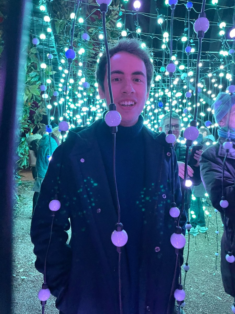 All'Incanto di Luce dell'Orto Botanico.