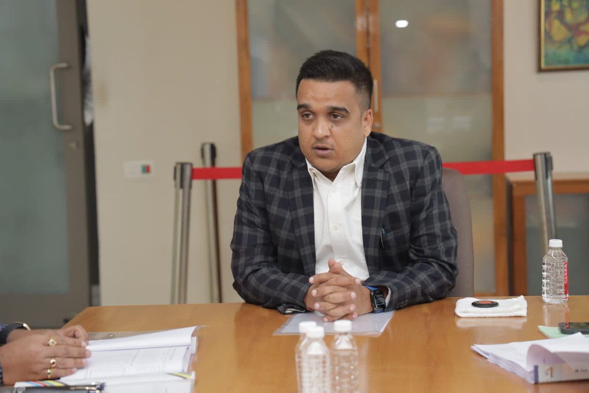 Harsh Sanghavi on Twitter "Held a meeting today morning with the Jail