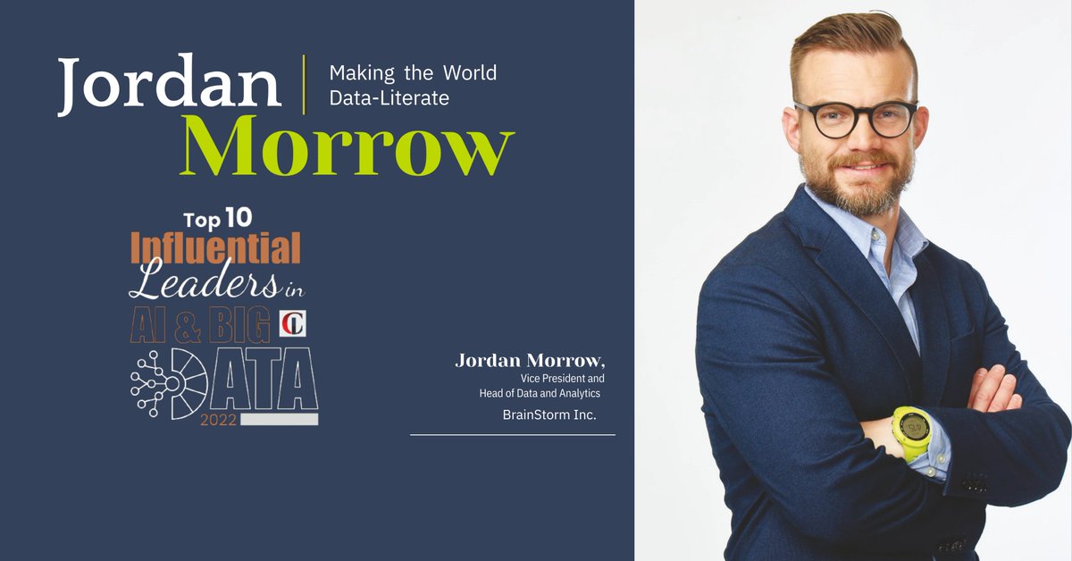 <a href="/Jordan_C_Morrow/">Jordan Morrow</a>, Vice President and Head of Data and Analytics at <a href="/BrainStormInc/">BrainStorm, Inc.</a> advocates everyone to be data literate.

Read More: cutt.ly/J2jTPku

#brainstorm #Data #Analytics #VP #VicePresident #dataanalytics #advocate #dataliteracy #literature #business #influencer