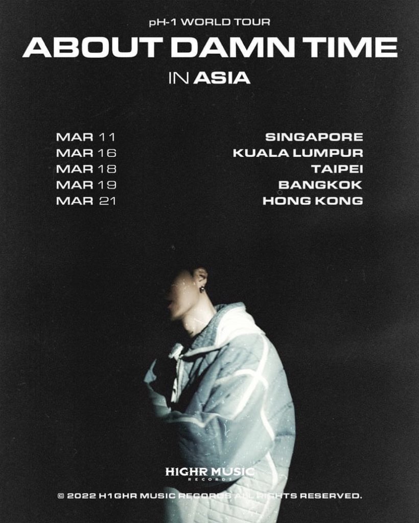 📌Updates ศิลปินเคฮิปที่จะมาบุกไทย
ㅡ 7 ม.ค #GDAinBKK Big Naughty, BE’O
ㅡ 14 ม.ค. #AOMGWORLDTOUR2023inBKK Simon Dominic, Loco, Gray, Lee Hi, Yugyeom , Woo won jae
ㅡ 19 มี.ค #AboutDamnTime #pH1TOUR   pH-1