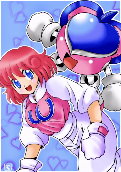 今日はファミコン版のツインビーの発売日と聞いての便乗でパステルさんとウインビーさんのいつもの絵再掲便乗便乗#ツインビー 