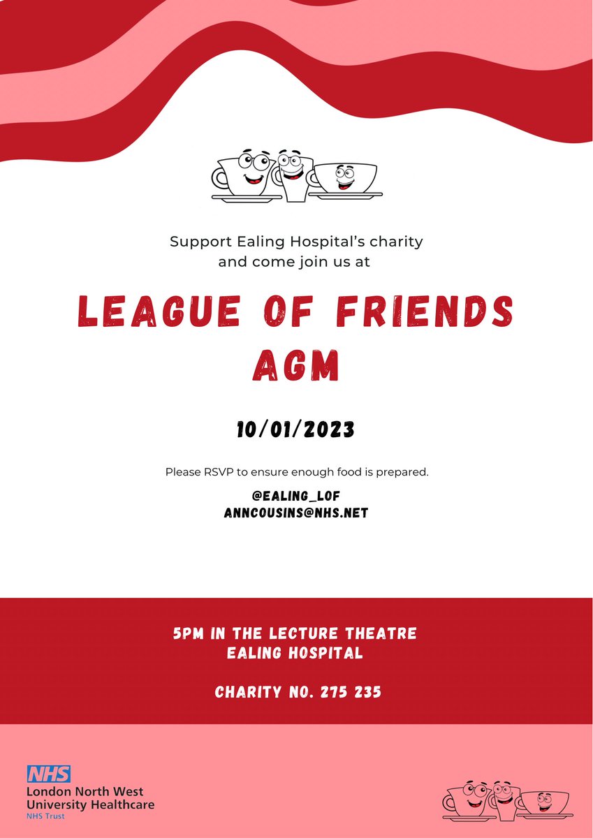 Ealing Hospital League of Friends tweet media