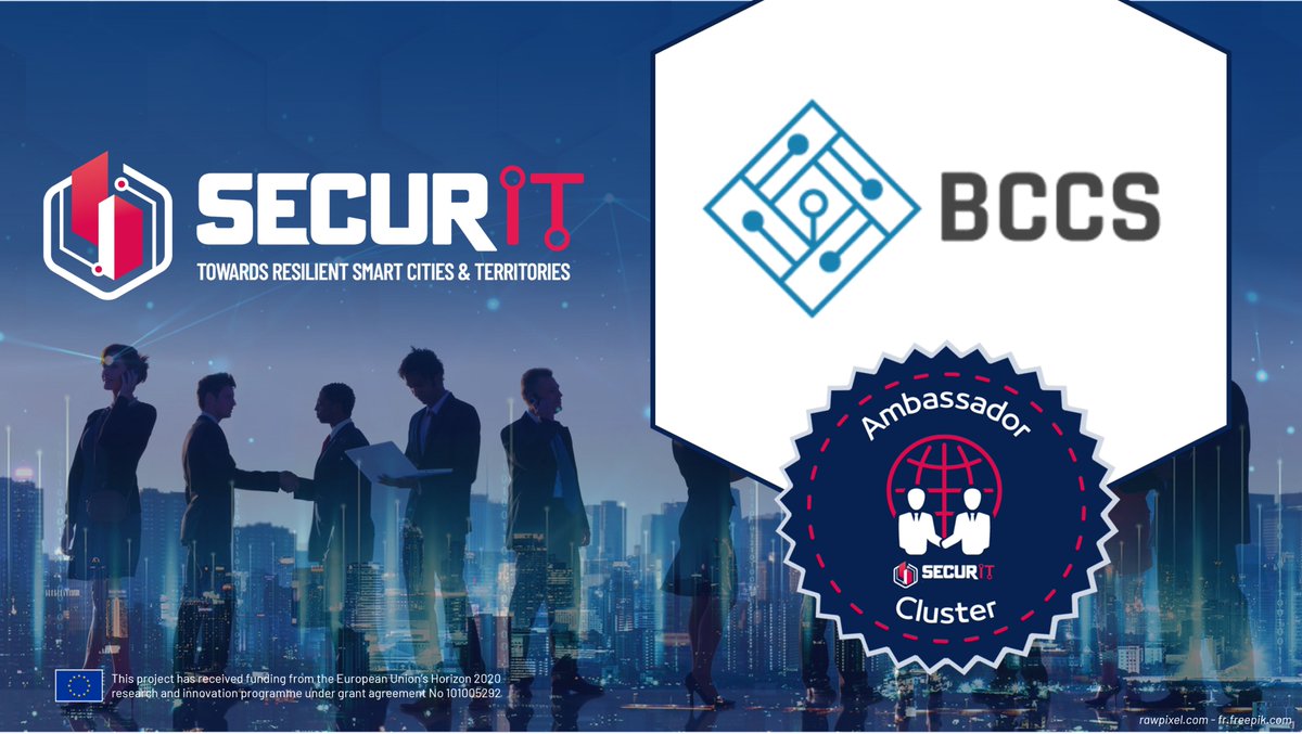 SecurIT20's tweet photo. 😇Welcome to SecurIT#AmbassadorCluster#16 @bccs_cluster 🇱🇹! 
🔎Zoom➡https://t.co/wvUs9E65an
🙏Thank you for disseminating SecurIT #funding opportunities to your #SMEs! More info➡ https://t.co/XfkLmgshBa

📣📆STD #OpenCall2 LAUNCH on 10 JAN 2023! ➡️https://t.co/qO7c7RRhgu https://t.co/KuZSuv6Jzz