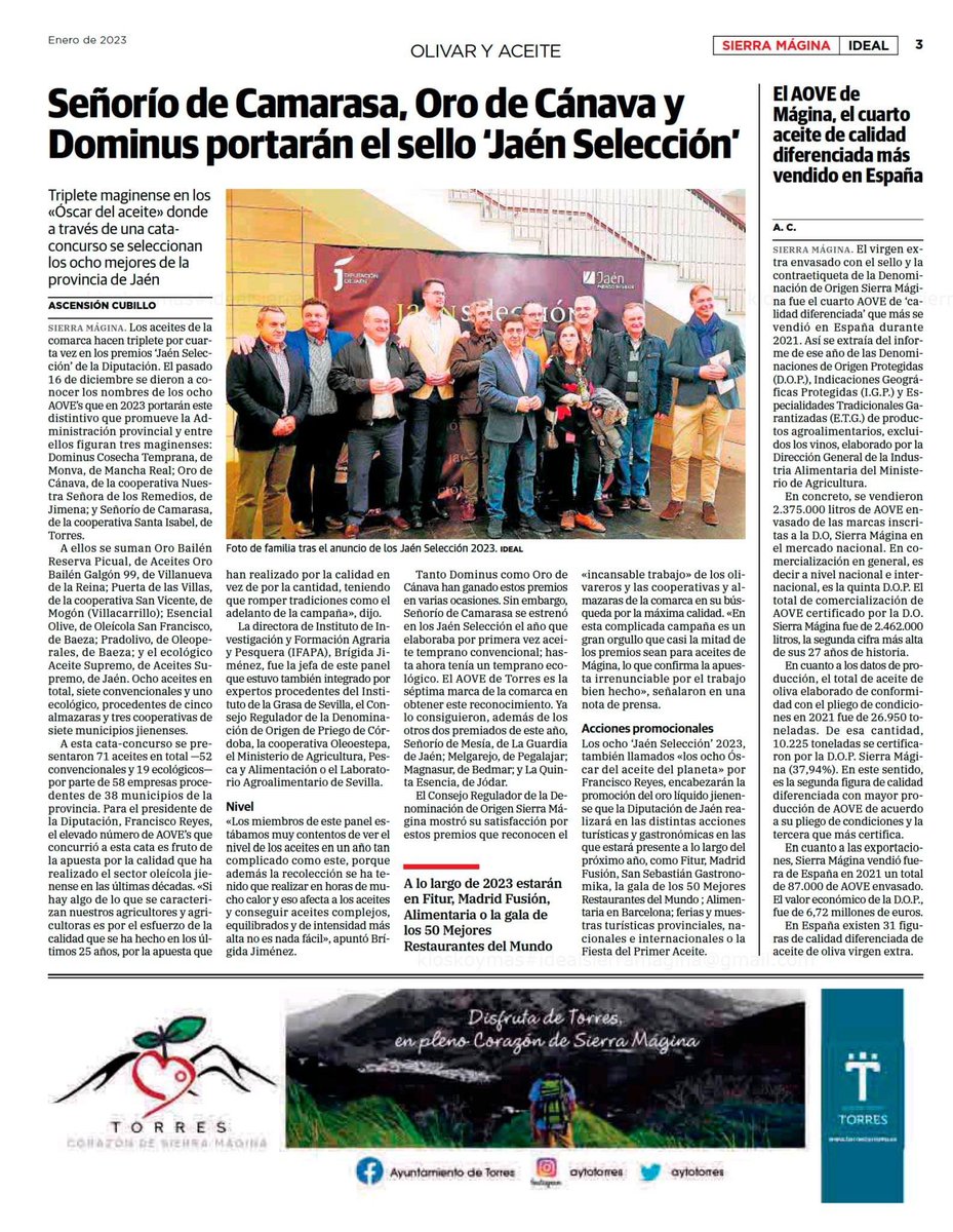 D.O.P. Sierra Mágina tweet media