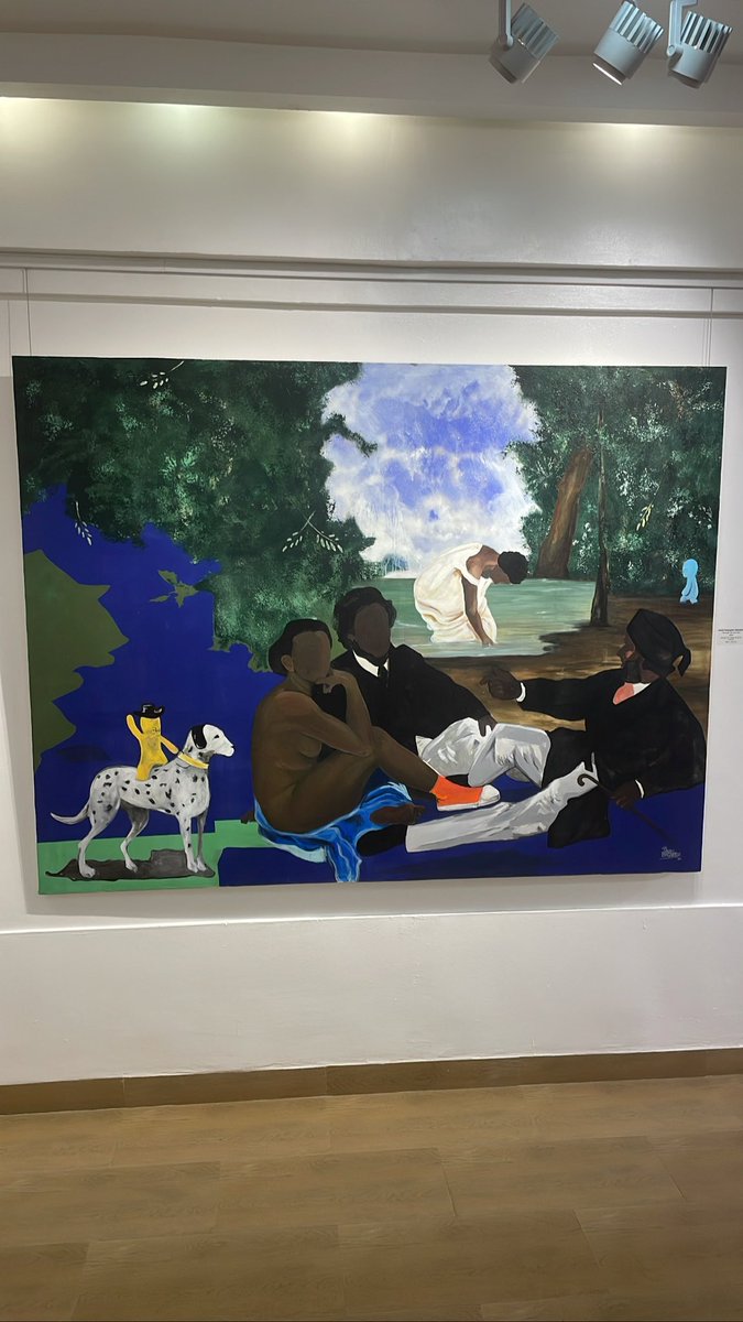 AweLagos's tweet photo. ‘FINESSE’, a group exhibition featuring Daniel Pengrapher Oshundaro @danpengrapher, Muofhe Mana Vhela &amp; Valerie Etitinwo

📍Affinity Art Gallery | @GalleryAffinity 

⏳ Exhibition ends Saturday, January 14 2023

🗺️ 1-7 Muri Okunola St, Victoria Island, Lagos, Nigeria https://t.co/NfGU1Id5TP