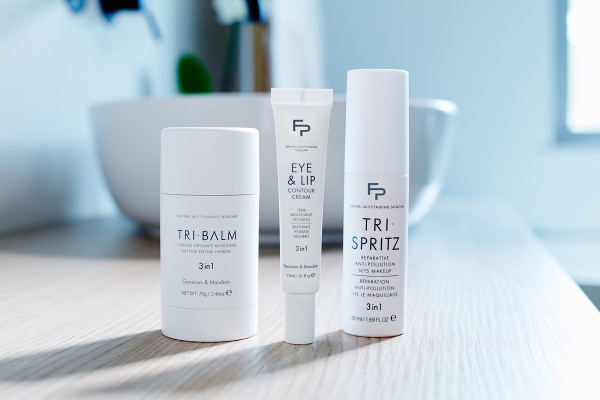 Tri-Balm is the perfect gift for those who love to travel. But did you know we also have formulated other all-in-one products for tackling your skin's needs. Like our Tri-Spritz, formulated to hydrate your skin, and protected it from rays from your screens.