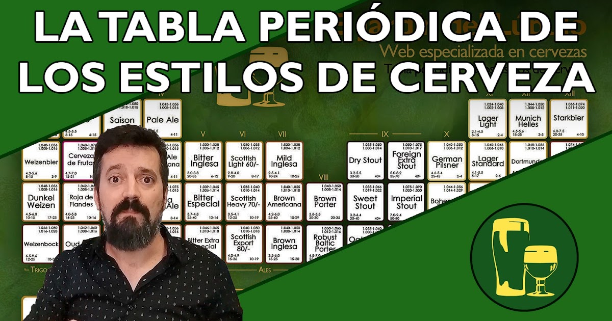 Sorteo: Tabla Periódica de los Estilos de Cerveza dlvr.it/SgM1K5 via <a href="/Jardindellupulo/">El Jardín del Lúpulo</a>