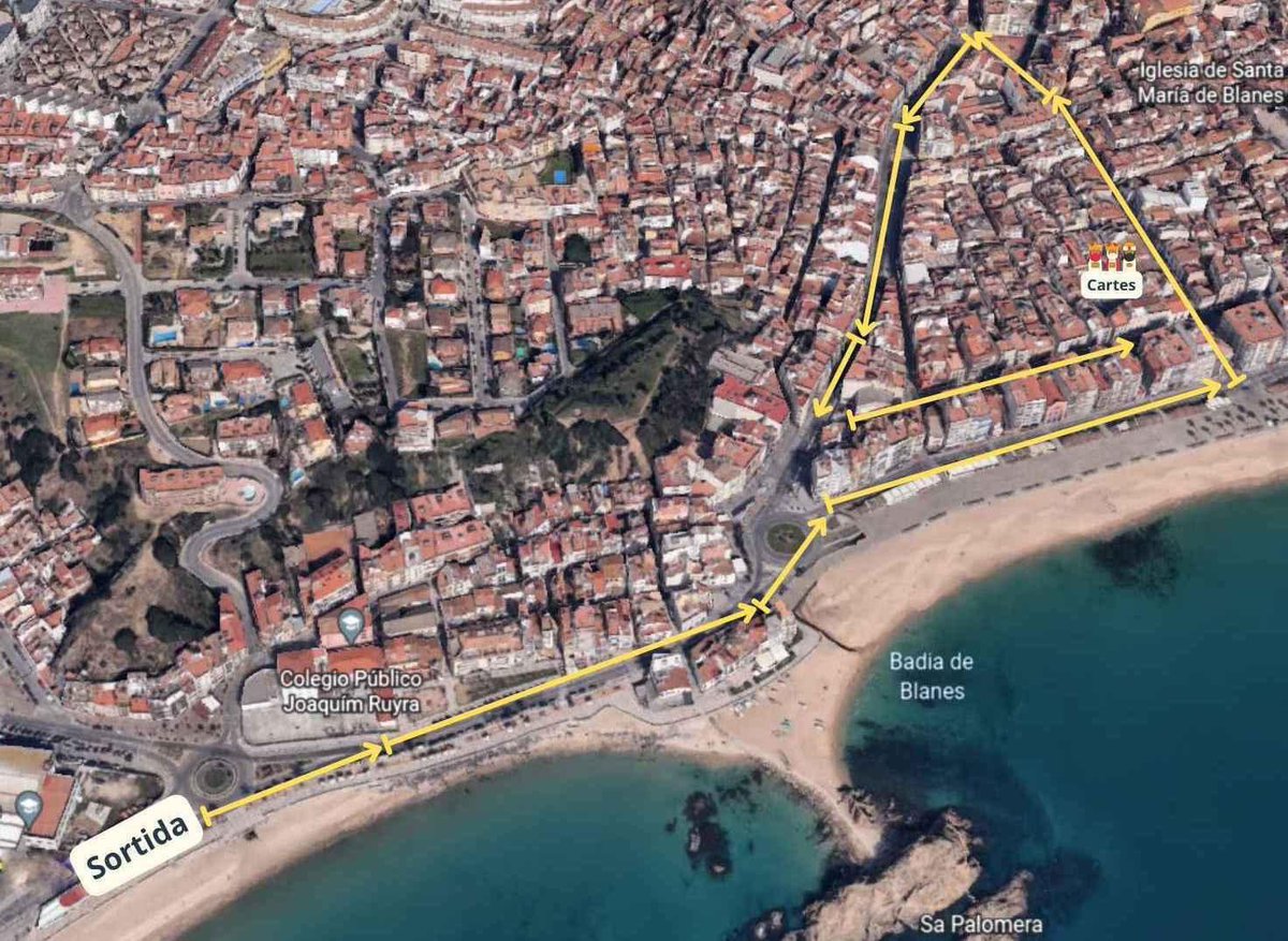Blanes_cat's tweet photo. Notícia: Tot a punt a @Blanes_cat per #CavalcadaReis2023 a les 18 h a #PlaçadelsPaïsosCatalans Seguirà pel #PasseigdeMar fins arribar al #CarrerAmple continuant amb recorregut habitual Acabarà a #PlaçaDieFeiners amb el #CampamentReial i #Recollidacartes 

https://t.co/j3xpaMqC6T https://t.co/7kI89nzCdj