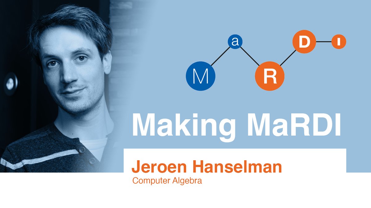 mardi4nfdi's tweet photo. Today's #MakingMaRDI interview features Jeroen Hanselman. “The published paper is [seen as] the important thing and the software is just... there.” he says. To learn about his role in establishing a #FAIR culture for #mathRD read: https://t.co/B0Cac4LjiL https://t.co/Wvg9WN2gQn