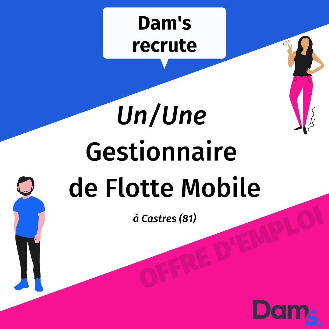 TeamDamsPro's tweet photo. ⚠️⚠️URGENT - EMPLOI⚠️⚠️

Pour en savoir plus sur l'offre :
https://t.co/mgvKTolutX

N'hésitez pas à partager 🙂

#recrutement #emploi #offredemploi #teamdams #castres #emploidams #occitanie #tarn https://t.co/XegQ3YX8aw