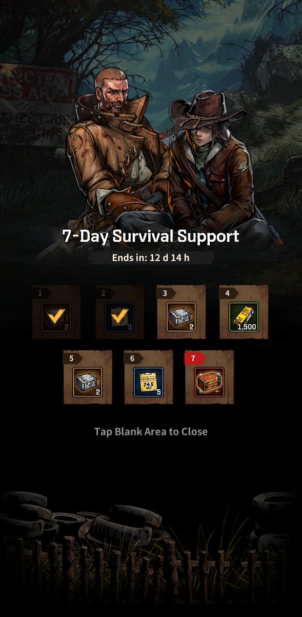 TWDAllStars's tweet photo. New login events are here!🥳

1️⃣ 7-Day Survival Support Event
2️⃣ Special Growth Support Event

Log in today!

#TWD #TWDAS #Game #SupportEvents https://t.co/fLlxpFLvUm