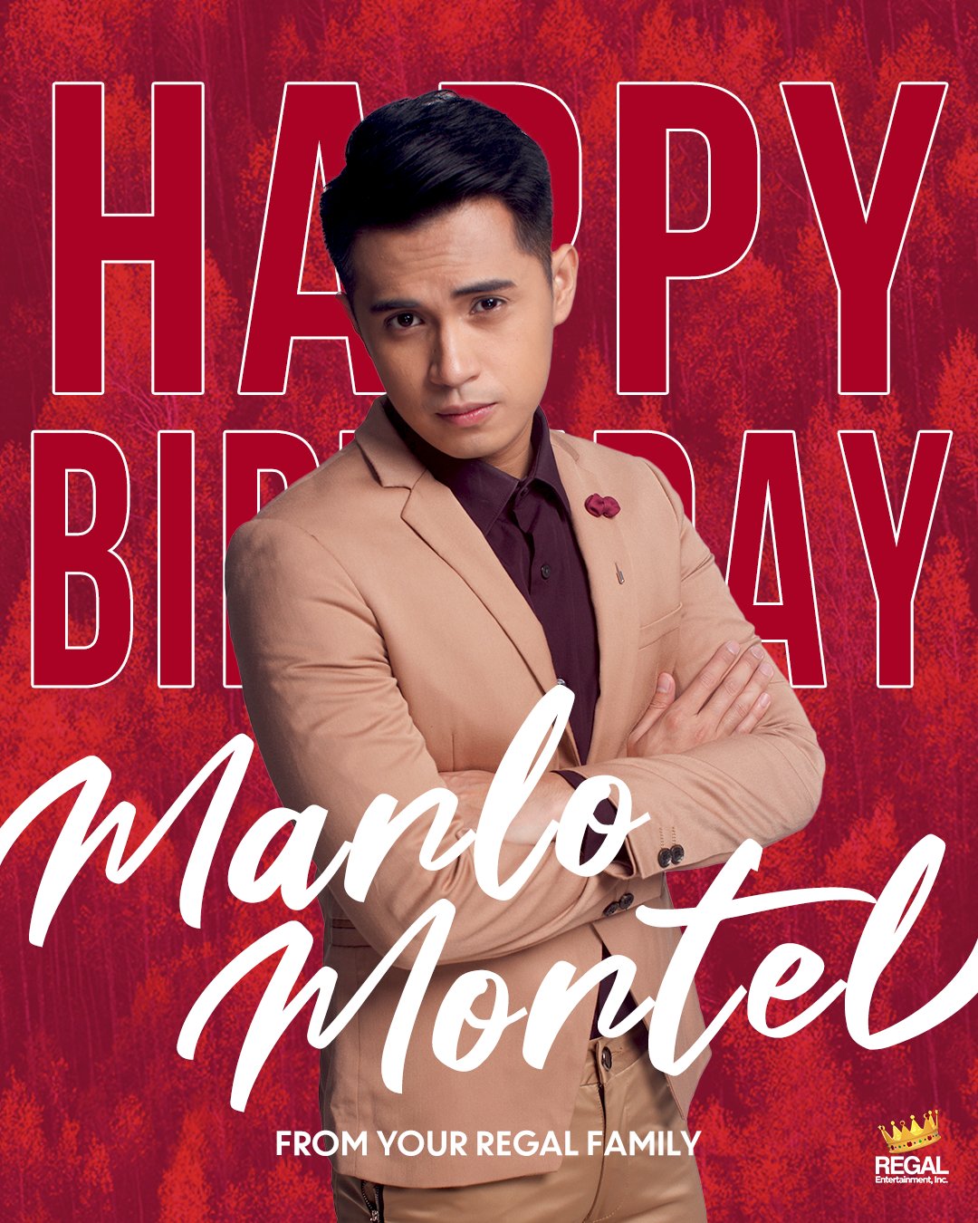 Happy Birthday,   We wish you all the best in life! From your Regal Family! 