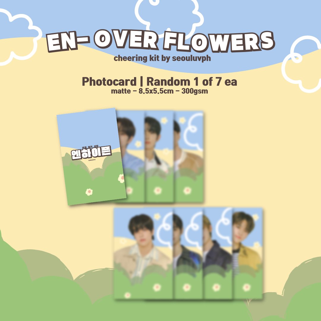 seouluvph's tweet photo. [PH GO] #SLPHGOs help share pls!

🌥EN- Over Flowers Cheering Kit by SEOULUVPH
🤍Php 250^ / ea

- 15x5in / 38.1x12.7cm
- locally made
- details below

📎https://t.co/btchjpJSyX

🏷: wts lfb enhypen enha manifesto in manila mnl moa arena manilafesto sm mall of asia https://t.co/i0QimRDmdx
