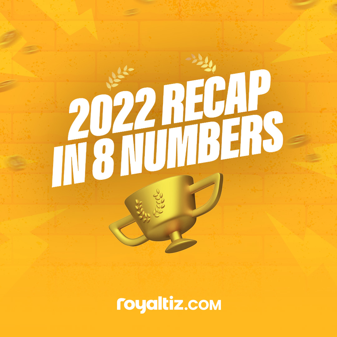 2022 will go down in the history of royaltiz. The take-off was intense and powerful. 🚀

To summarise the growth, here are our 8 most interesting KPIs of 2022 with you  ⤵️
royaltiz.com/posts/recap-de…