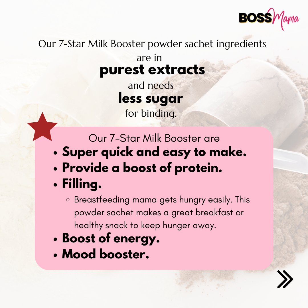 BossMamaMY's tweet photo. #7starBooster #EmasUntukEmak
#BreastfeedingMalaysia #MilkBoosterMalaysia
#MilkBooster #LactationSupport #PumpingMoms
#infoibuhamil #ibuhamil #milksupply
#milksupplybooster #7StarMilkBooster
#BreastPumpMalaysia #ibumenyusu #ibumengandung
#postpartum #breastfeedingmama #menyusu https://t.co/IWNIgUM3An