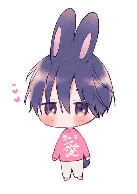 新規で絶対になイラスト描くけどうさぎ年だから過去絵を置いておくね 