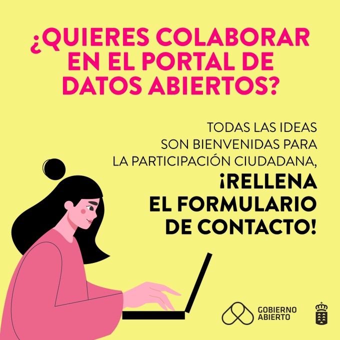 En este último post, <a href="/Open_Gobcan/">Canarias Gobierno Abierto</a> subraya la importancia de la colaboración ciudadana a la hora de implementar mejoras en el portal de #datosabiertos. A través de un formulario es posible enviar necesidades, sugerencias e incidencias en los datasets 👇👀📌bit.ly/3Z9G8x2