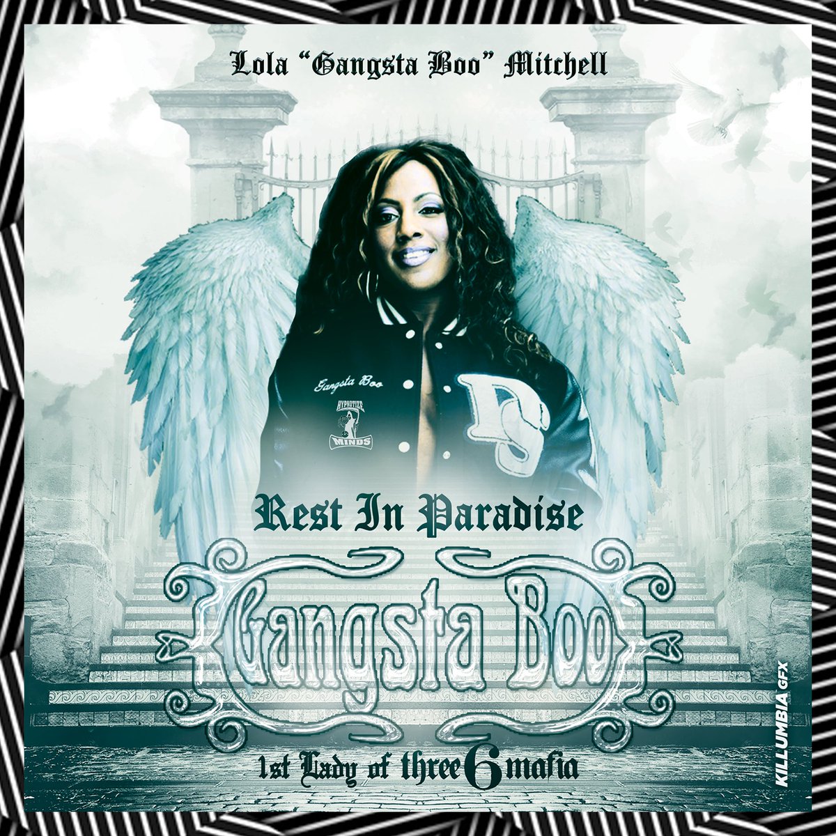 killumbiagfx's tweet image. RIP 
@GangstaBooQOM
 The rap game need U! This not how I want 2023 2 b… U just called me other week
Check our song: my.bio/freaky36 

#three6mafia #hypnotizeminds #projectpat #gangstaboo #rap #hiphop #lilwyte #lachat #crunchyblack #rip #juicyj #djpaul #queenofmemphis