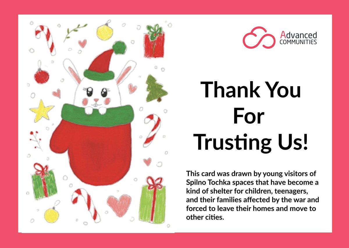 AC Events Enterprise and Salesforce helped 70K+ people in 2022 to come together and do events at the most challenging times.We received a thank you message from the Spilno Tochka/UNICEF team with a sweet card created by the young visitors of our master class in the Kharkiv metro.
