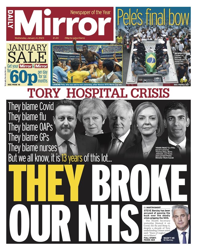 SocialistNHS's tweet image. They ‘The Tories’ have broken our NHS