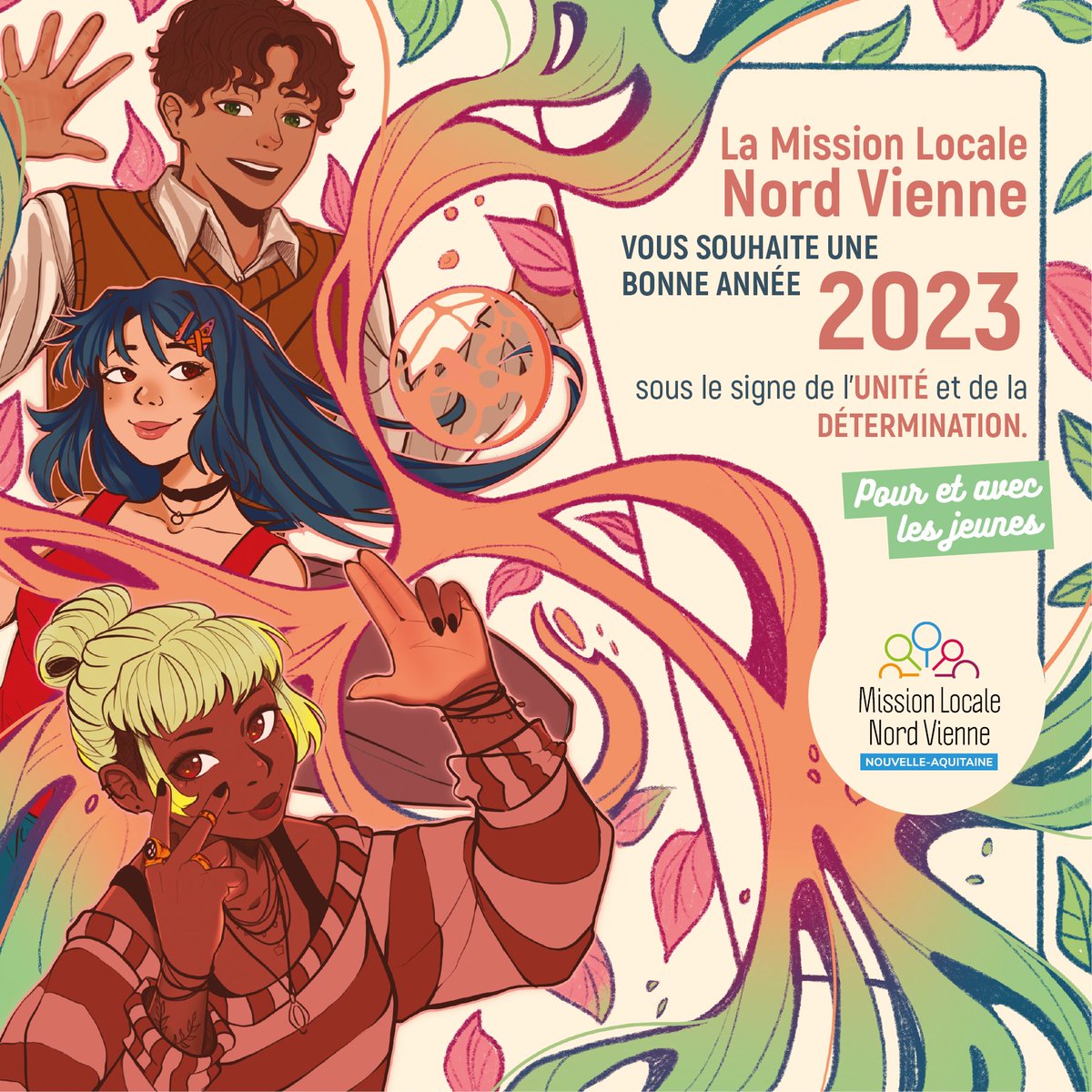 ✨Meilleurs voeux 2023✨

La Mission Locale Nord Vienne vous souhaite une excellente année 2023 pleine de réussite et de projets. 🤩

#BonneAnnee #MissionLocale #Voeux2023 #Chatellerault