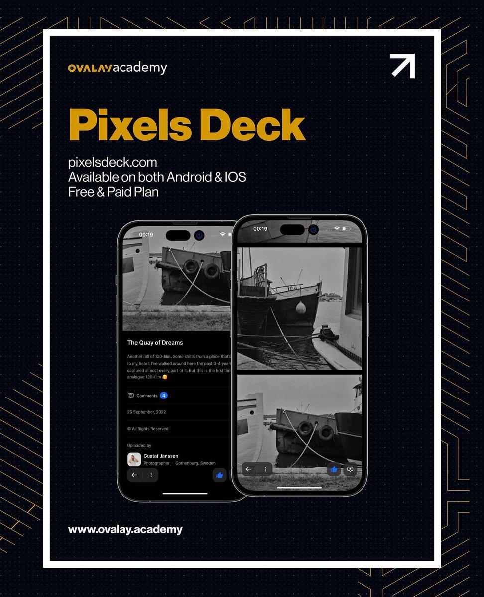 ovalaydigital's tweet image. 1. Pixels Deck

pixelsdeck.com

#portfoliotools #designtwitter #pixelsdeck