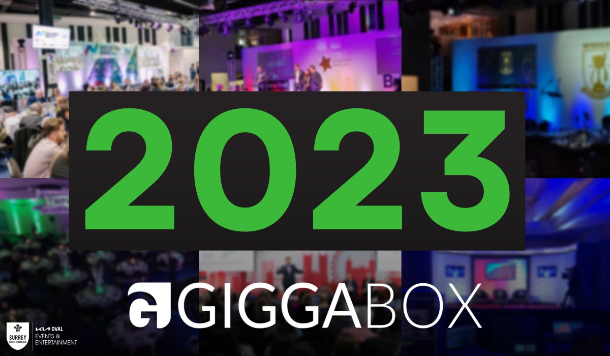 2023 is set to be a huge year for Giggabox!
We have some huge announcements coming in the next few weeks!

Our partnership with the KIA Oval continues where we’ll be providing complete event production.

We can’t wait to bring you along on our 2023 journey!
#eventproduction